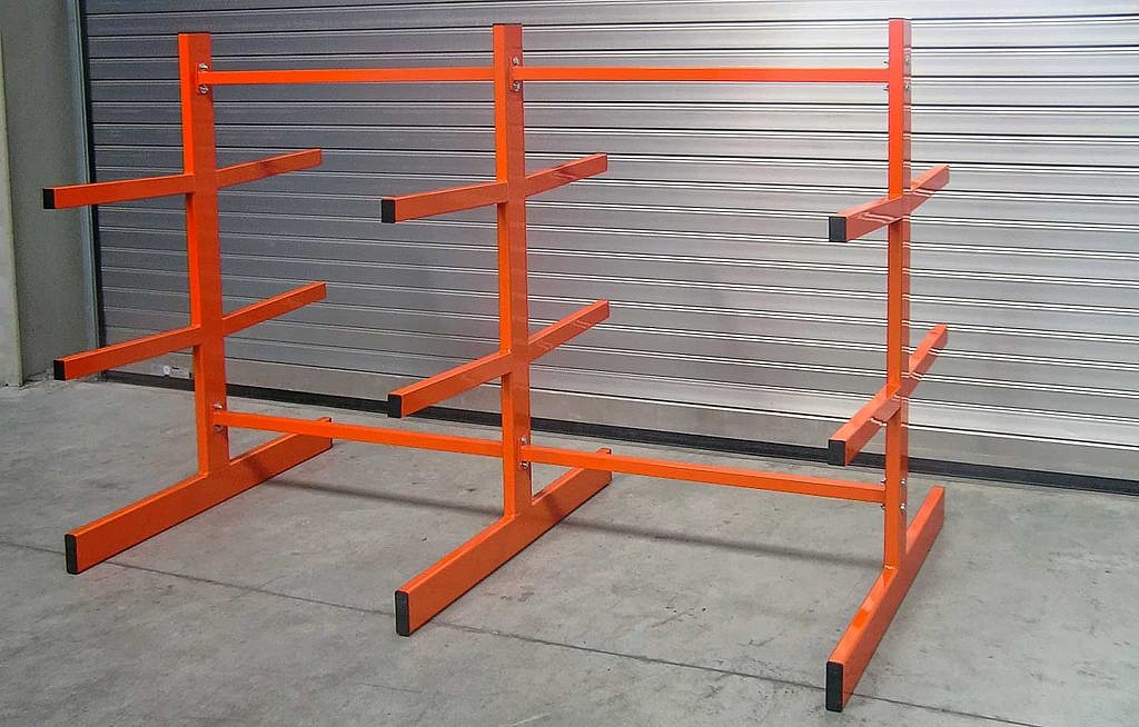 Individual small cantilever rack